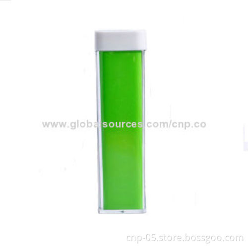 Universal Power Bank for Smartphones, Made of ABS + PC Materials, 5V/500mA Output